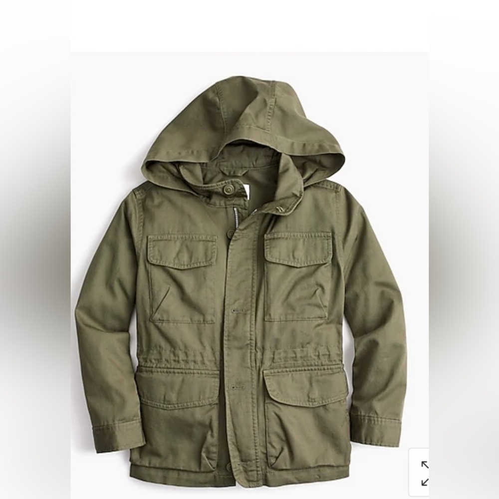 NWT Crewcuts Boys' field mechanic jacket size 6-7